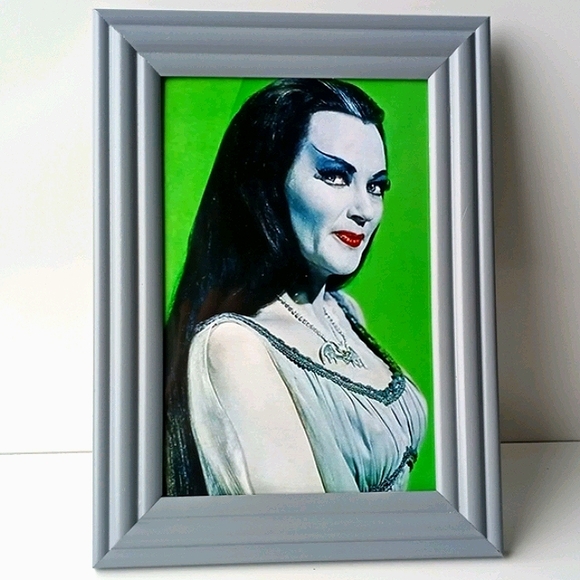 Lilly Munster The Munsters Vintage Retro Cult Cult Classic 600s Goth Punk Gothic - Picture 7 of 8